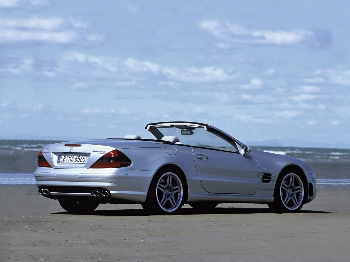 Mercedes-Benz SL-Klass AMG II (R230) — 3/4 arxadan