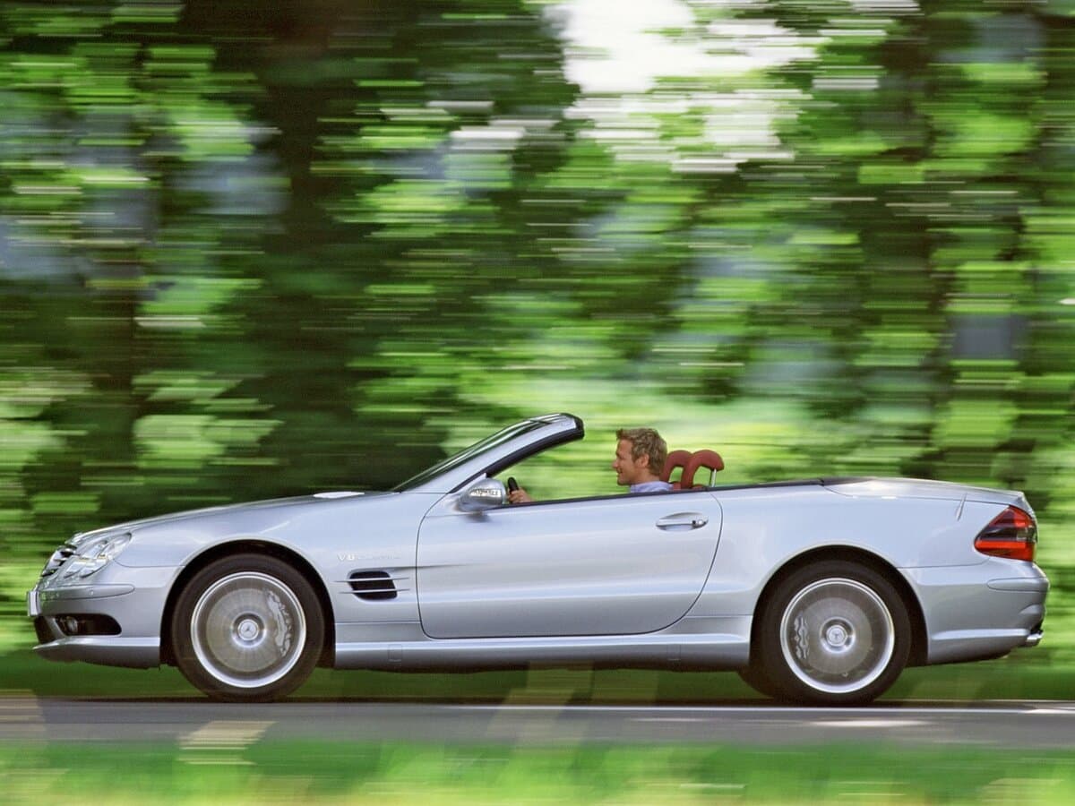 Mercedes-Benz SL-Klass AMG II (R230) — Yandan
