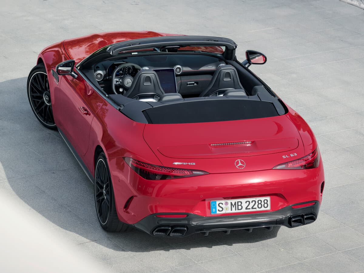 Mercedes-Benz SL-Klass AMG IV (R232) — 3/4 arxadan