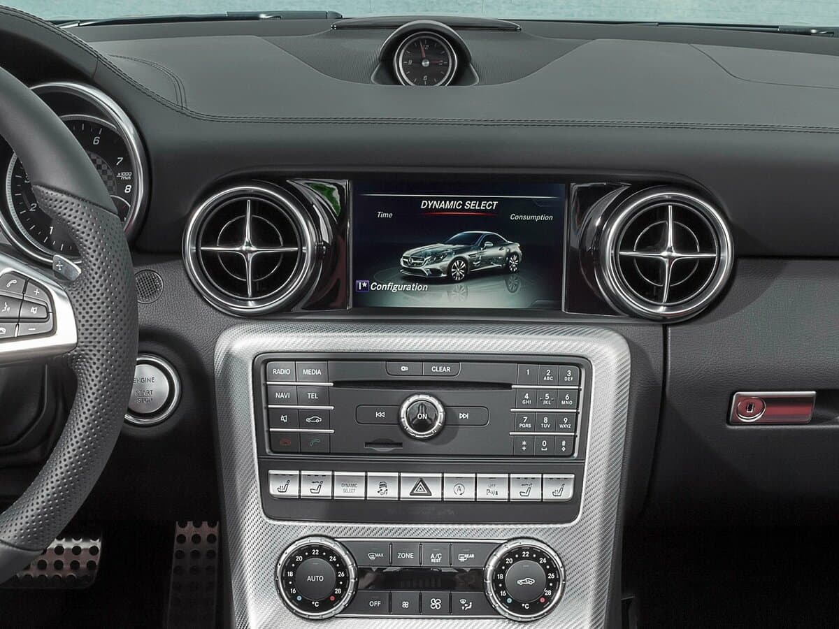Mercedes-Benz SLC I (R172) — Salon, öndən