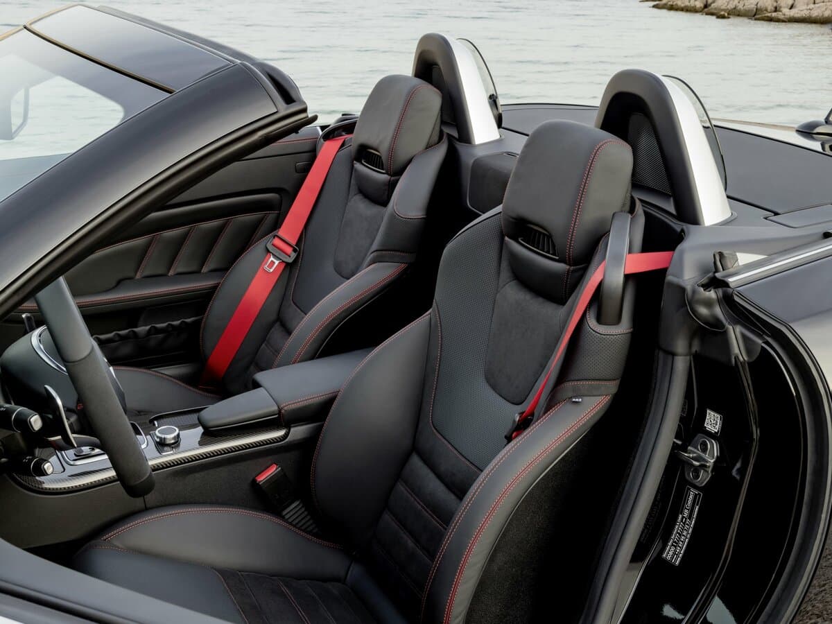 Mercedes-Benz SLC AMG I (R172) — Salon, öndən
