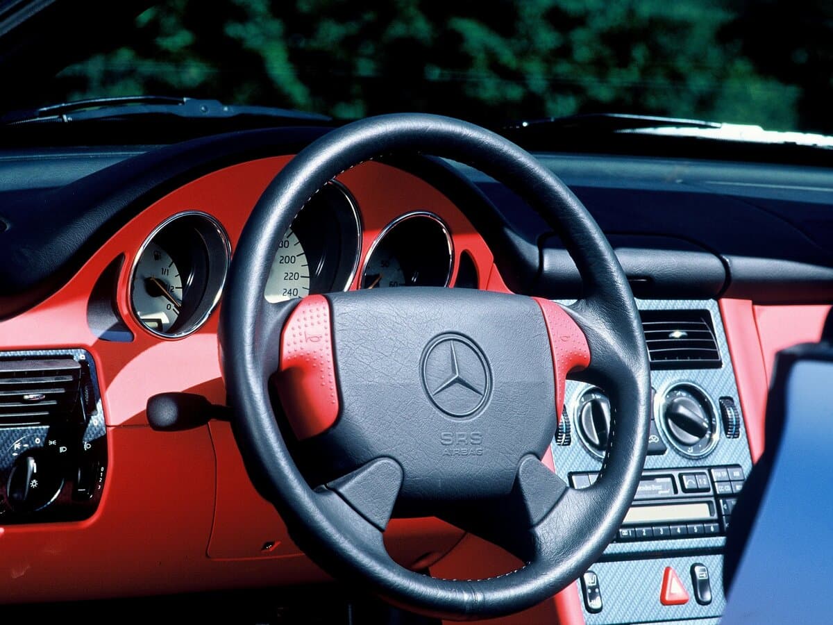 Mercedes-Benz SLK-Klass I (R170) — Sükan