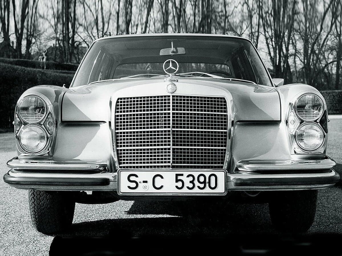 Mercedes-Benz W108 1965 – 1972 — Öndən