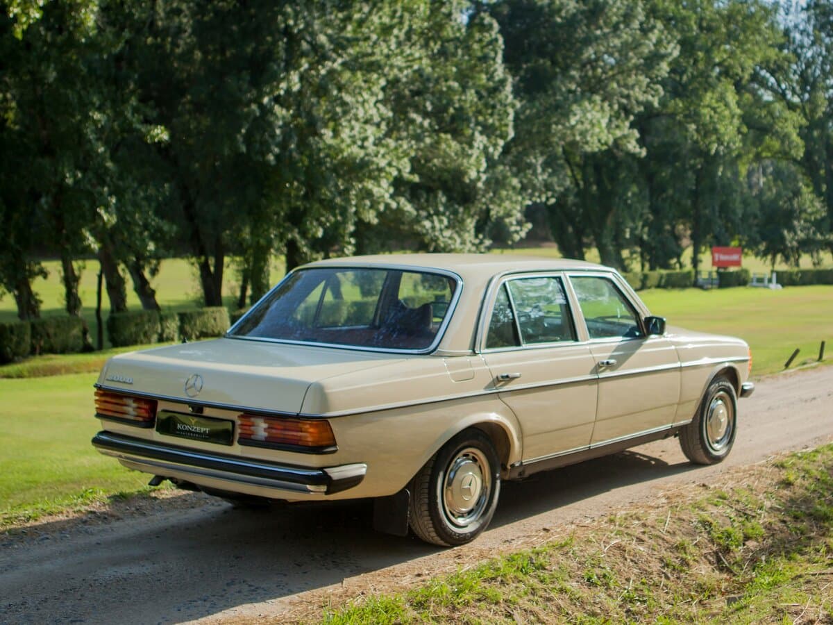 Mercedes-Benz W123 1975 – 1986 — 3/4 arxadan