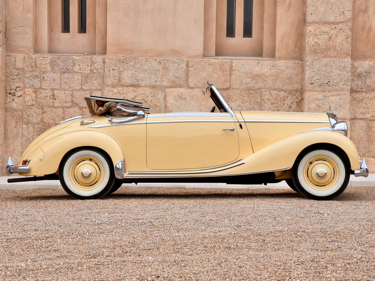 Mercedes-Benz W191 1949 – 1952 — Yandan