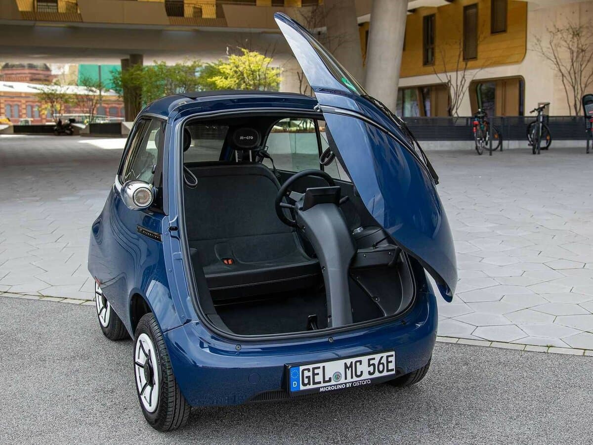 Micro Microlino 2022 – indiyədək — Salon, öndən