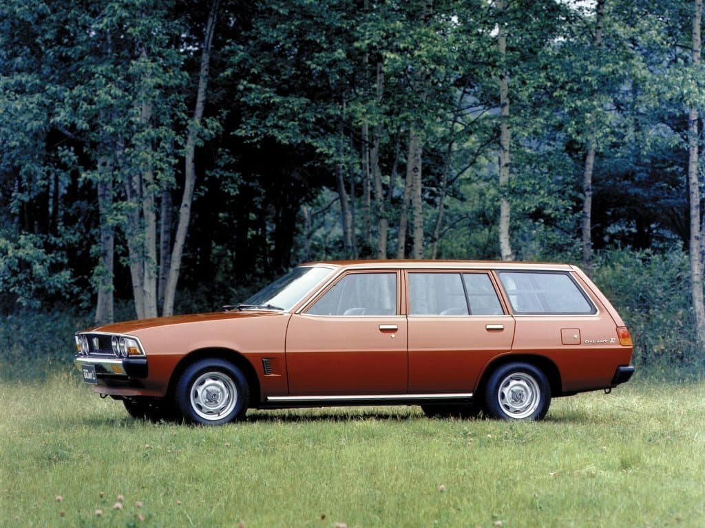 Mitsubishi Galant III — yandan görünüş