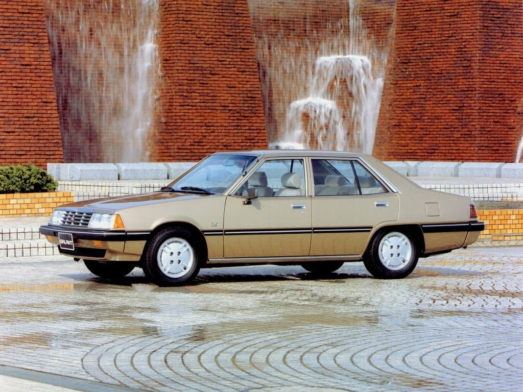 Mitsubishi Galant IV — Yandan