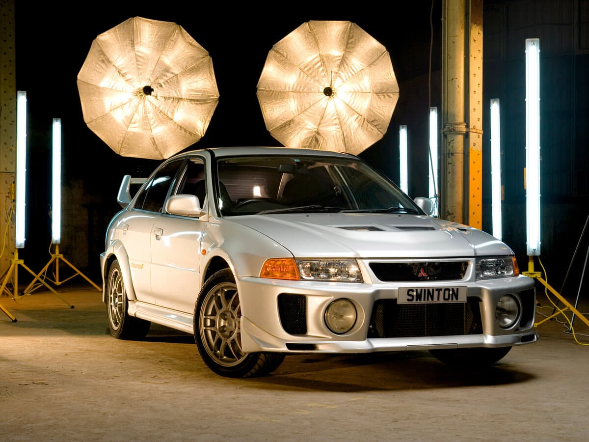 Mitsubishi Lancer Evolution V — Öndən