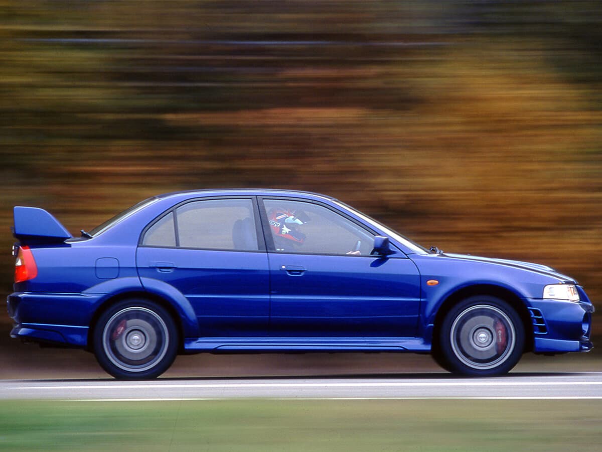 Mitsubishi Lancer Evolution VI — Yandan