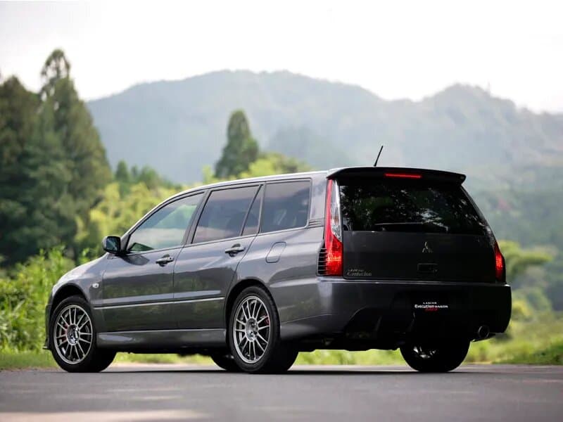 Mitsubishi Lancer Evolution IX — 3/4 arxadan