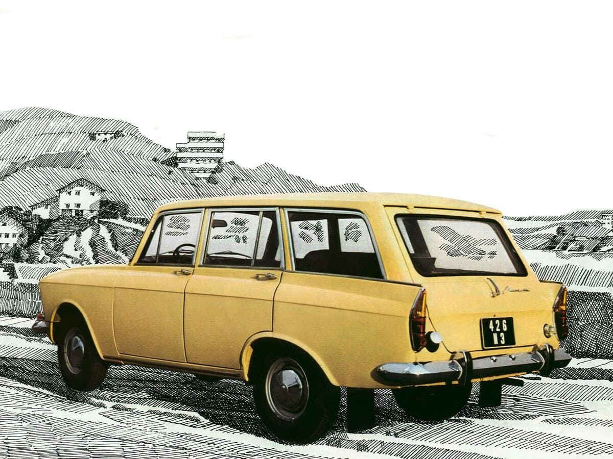 Moskviç 426 1967 – 1976 — 3/4 arxadan