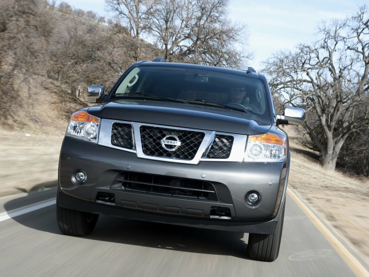 Nissan Armada I Restayling — Öndən
