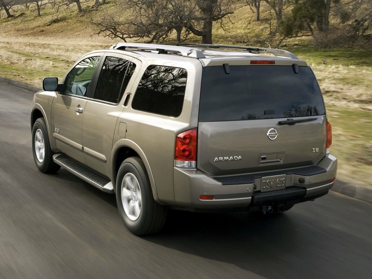 Nissan Armada I Restayling — 3/4 arxadan