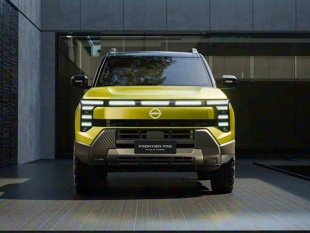 Nissan Frontier Pro 2025 – indiyədək — Öndən