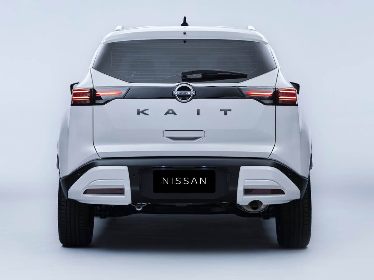Nissan Kait 2025 – indiyədək — Arxadan