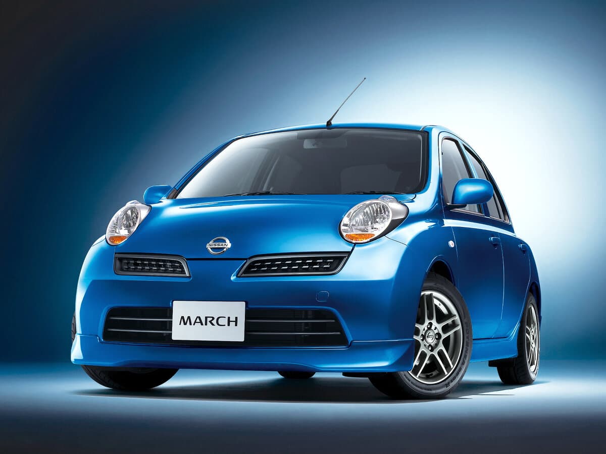 Nissan March III (K12) — Öndən