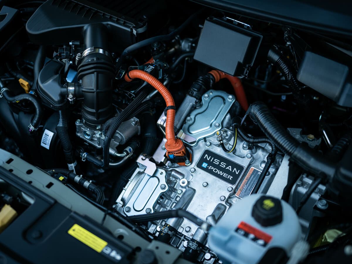 Nissan Note III — Salon, arxadan