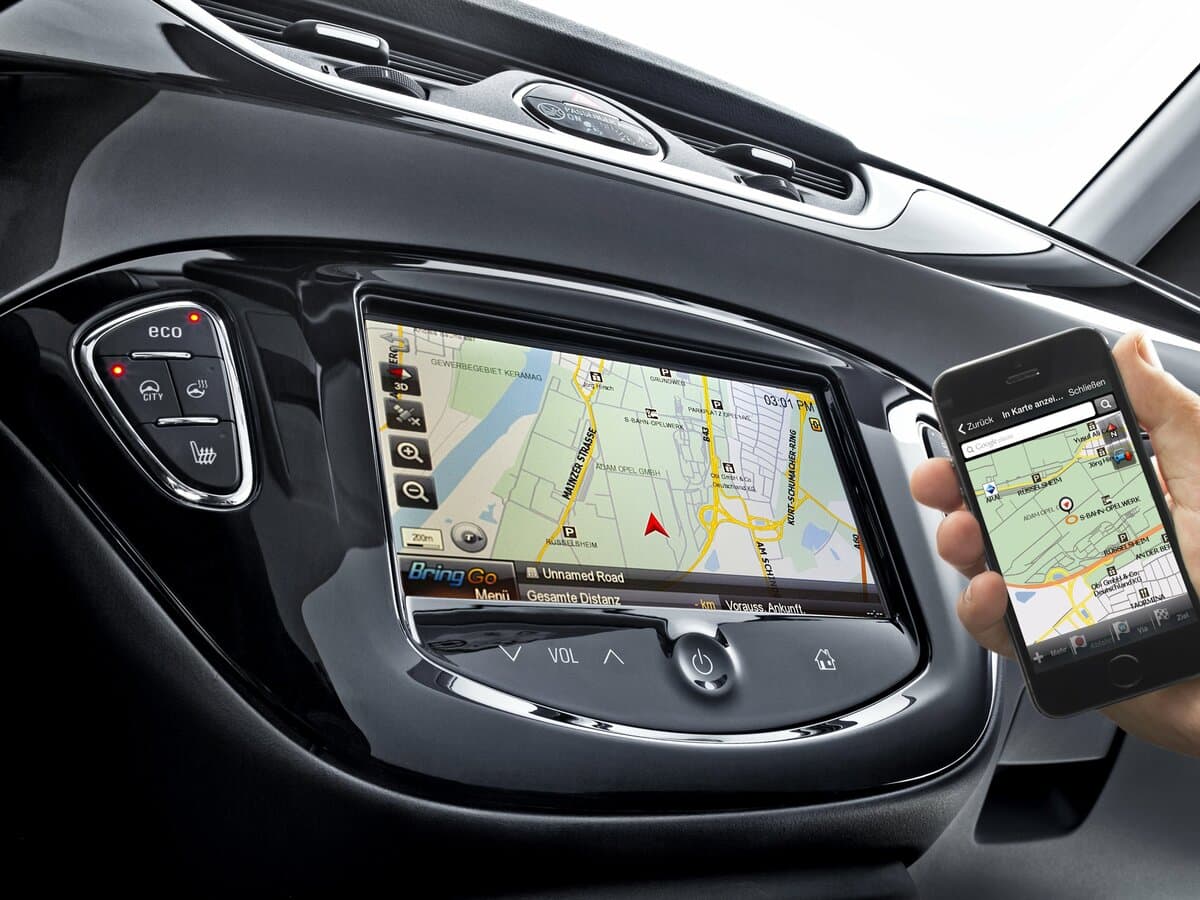 Opel Corsa E — Salon, öndən