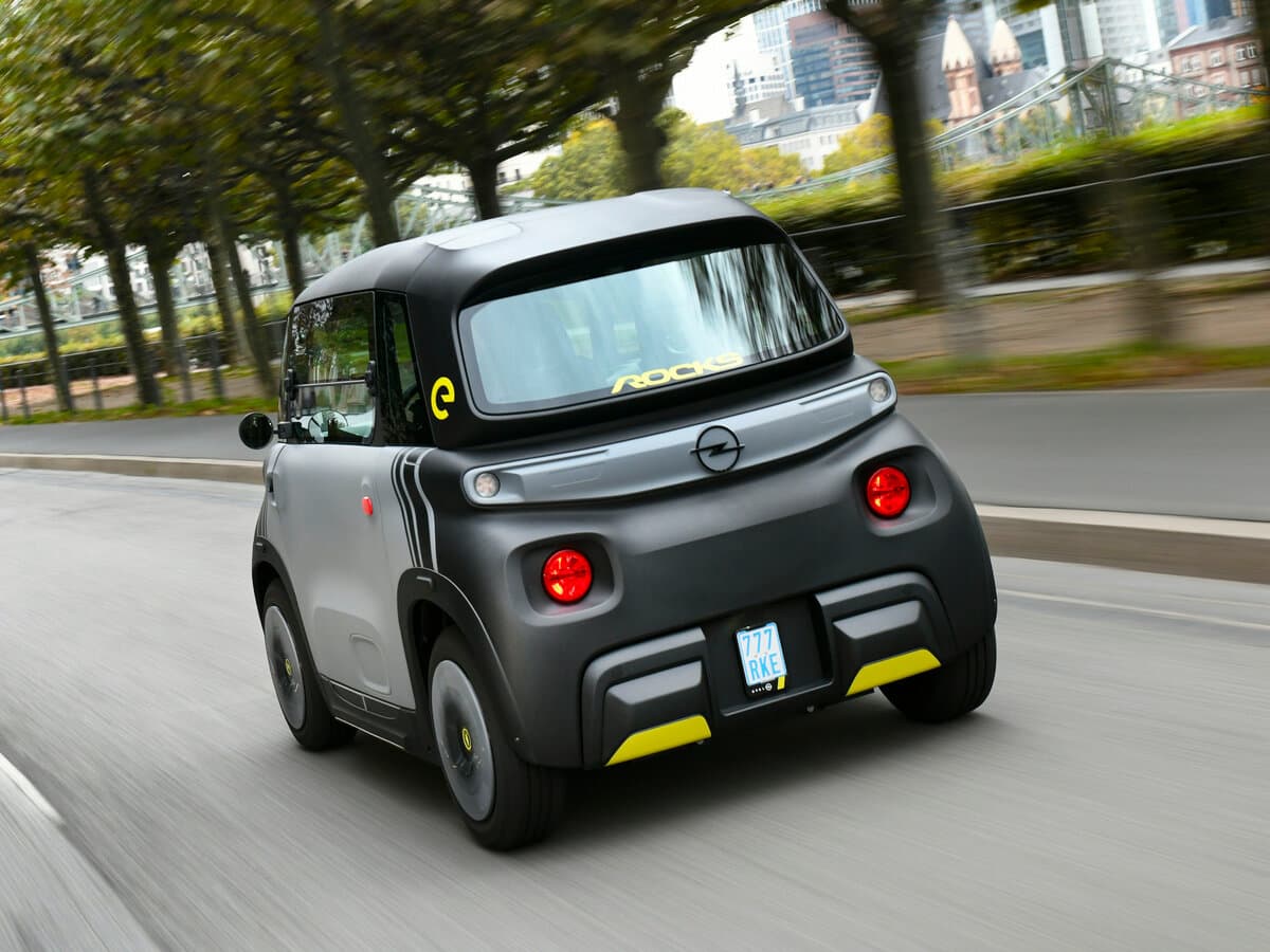 Opel Rocks Electric 2021 – indiyədək — Arxadan