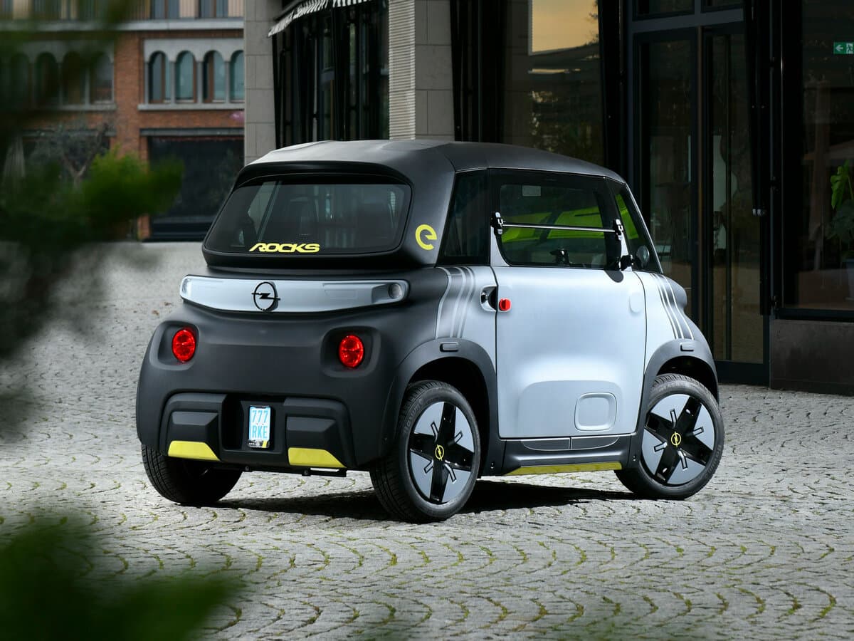 Opel Rocks Electric 2021 – indiyədək — 3/4 arxadan