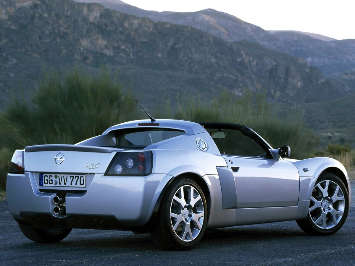 Opel Speedster 2000 – 2005 — 3/4 arxadan