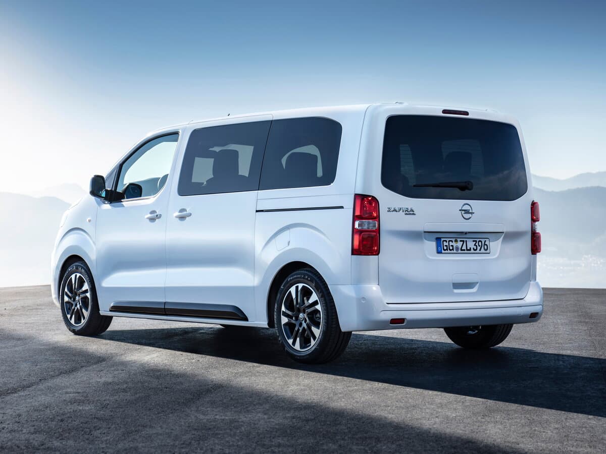 Opel Zafira Life I — 3/4 arxadan