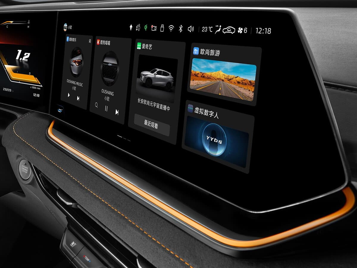 Oshan X5 Plus 2022 – 2024 — Salon, öndən