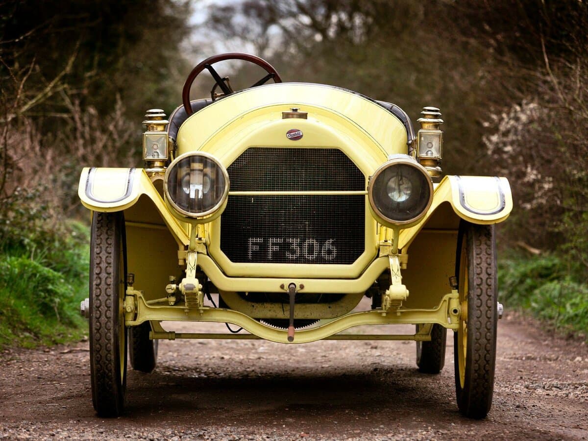 Overland Roadster 1914 – 1915 — öndən görünüş