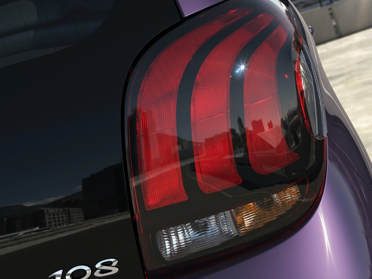 Peugeot 108 2014 – 2021 — Detal