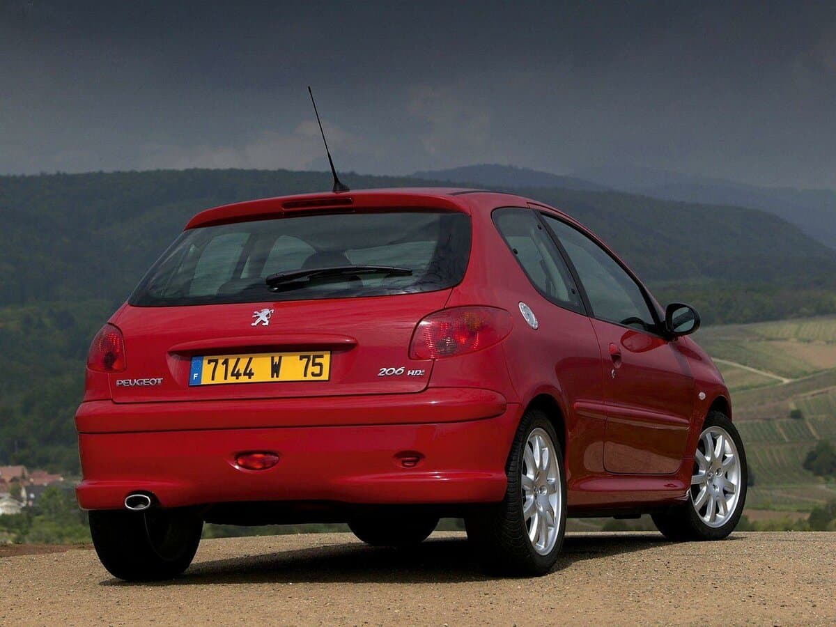 Peugeot 206 1998 – 2012 — Arxadan