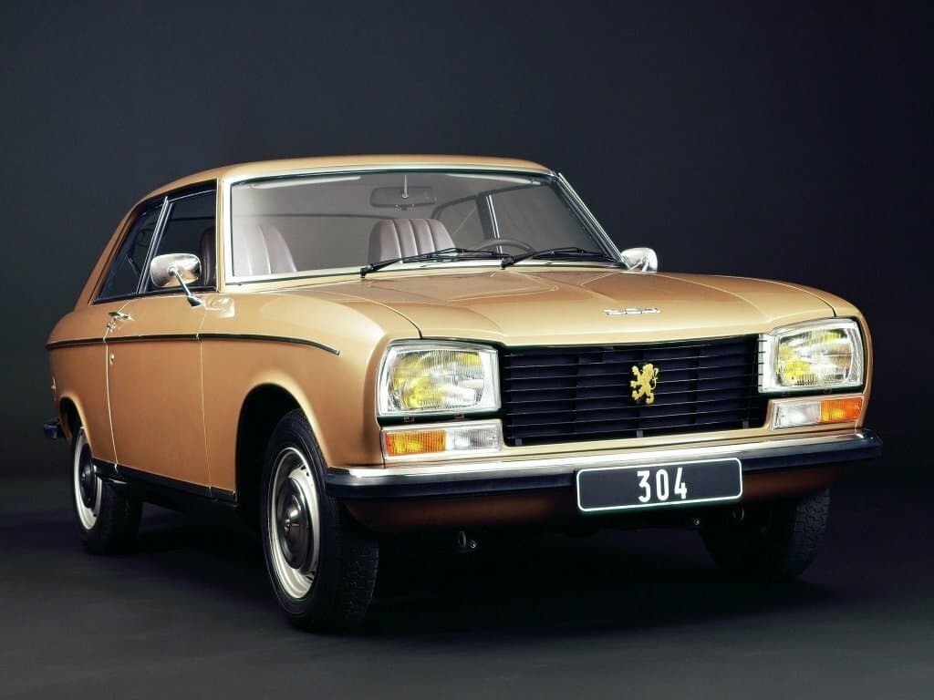 Peugeot 304 1969 – 1980 — öndən görünüş