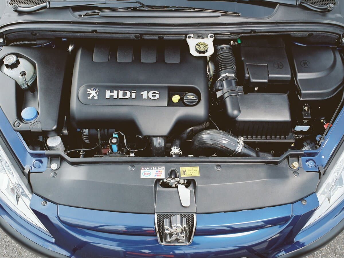 Peugeot 307 I — Salon, öndən