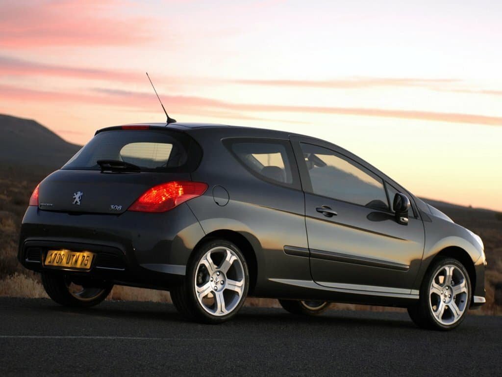 Peugeot 308 I — 3/4 arxadan