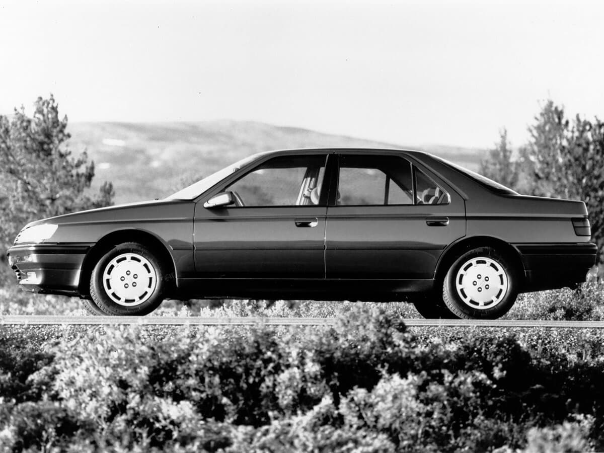 Peugeot 605 1989 – 1999 — Yandan