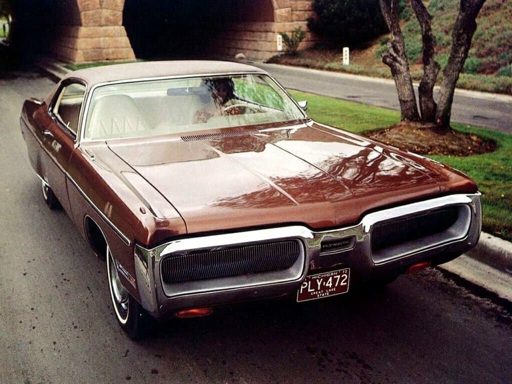 Plymouth Fury V — Öndən