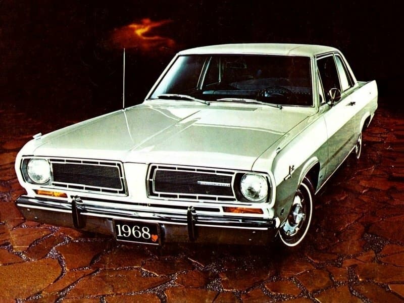 Plymouth Valiant III — öndən görünüş