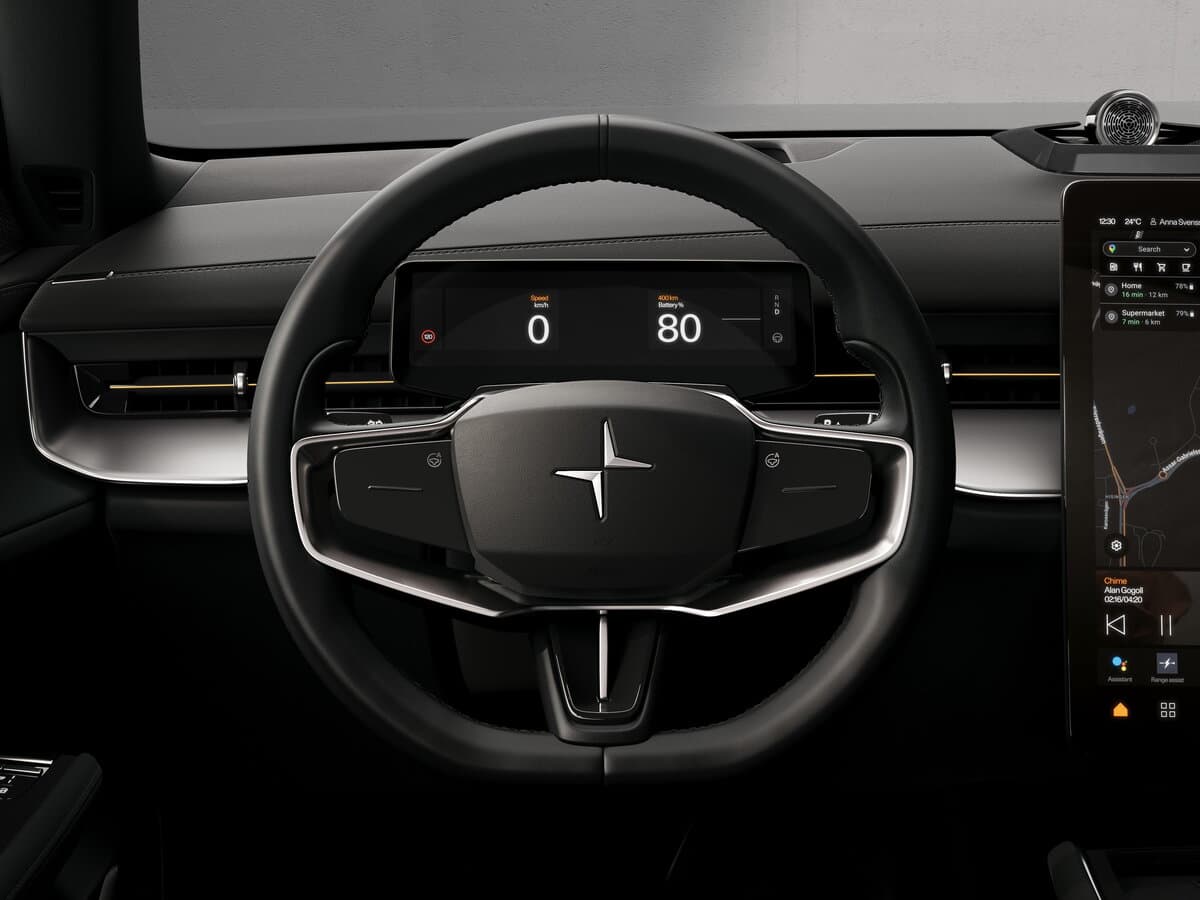 Polestar 3 2024 – indiyədək — Sükan