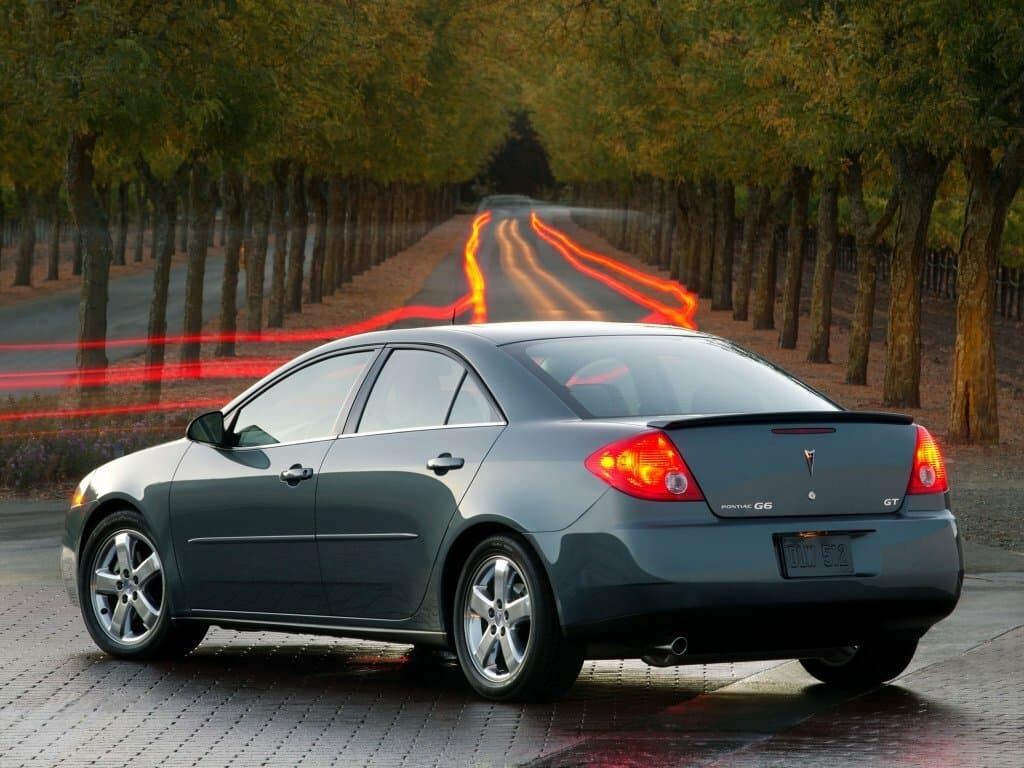 Pontiac G6 2004 – 2009 — 3/4 arxadan