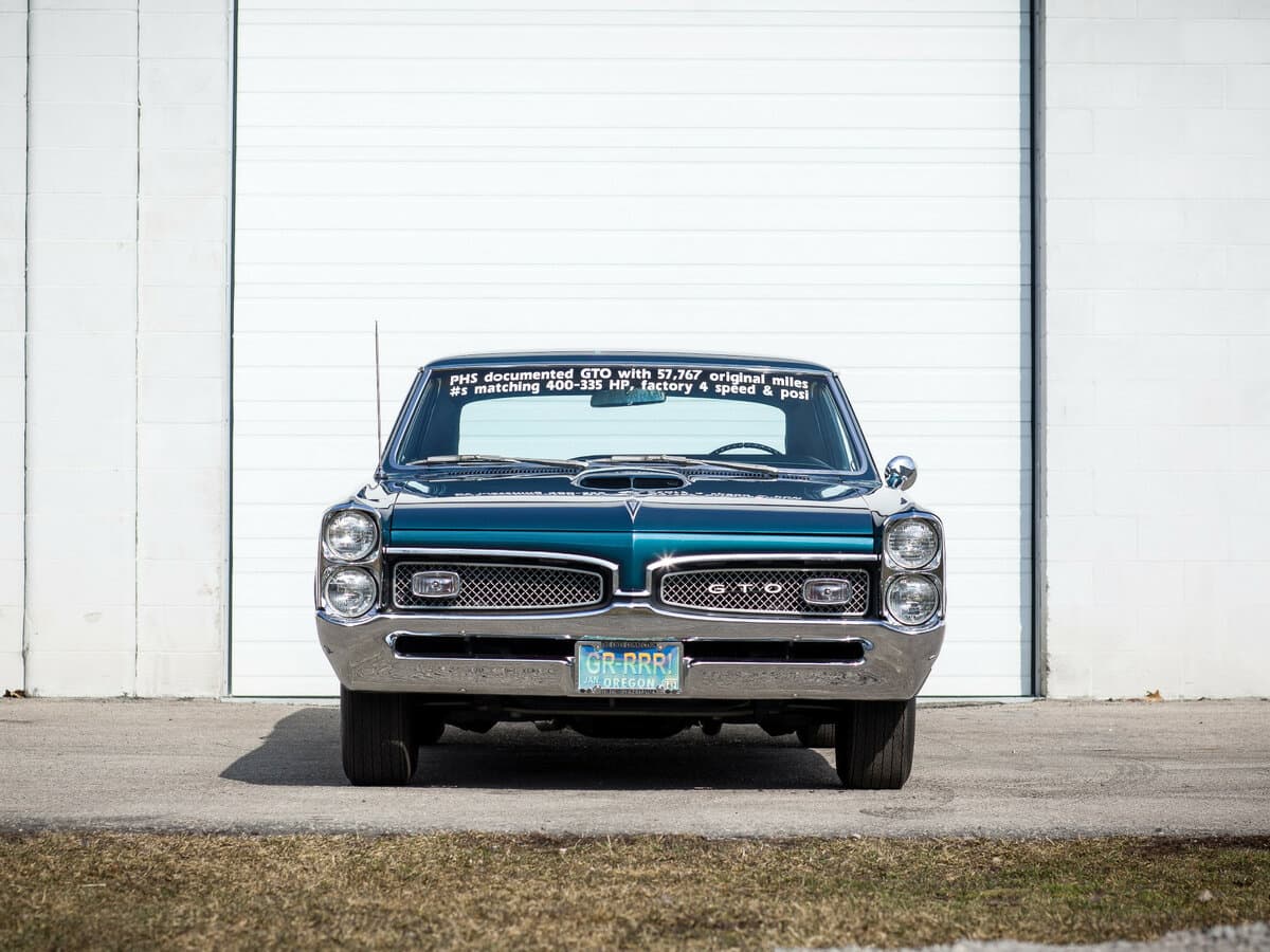 Pontiac GTO I — Öndən