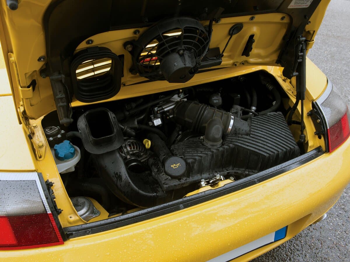 Porsche 911 V (996) — Salon, öndən