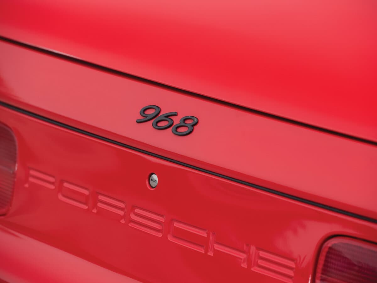 Porsche 968 1991 – 1995 — Salon, öndən