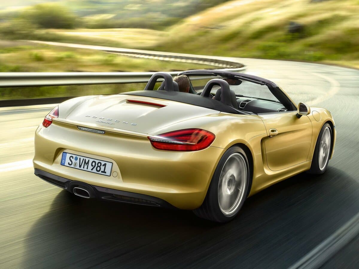 Porsche Boxster III (981) — 3/4 arxadan