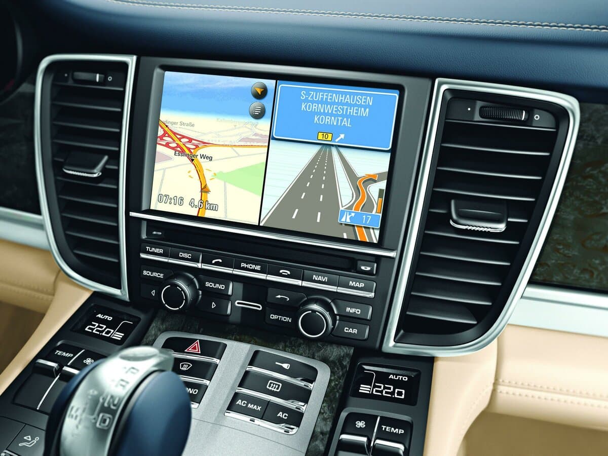 Porsche Panamera I — Salon, öndən