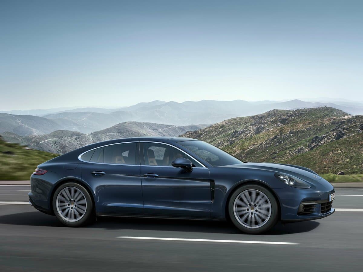 Porsche Panamera II — Yandan