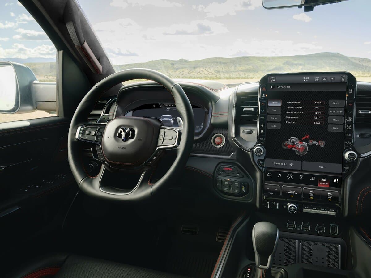 Ram 1500 V Restayling — Sükan