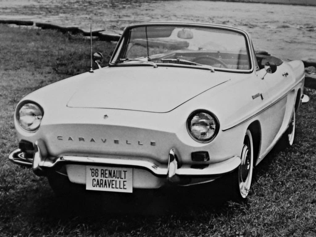 Renault Caravelle 1958 – 1968 — öndən görünüş