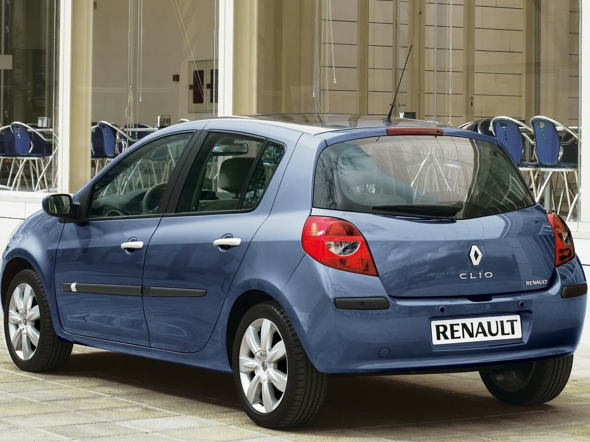 Renault Clio III — 3/4 arxadan