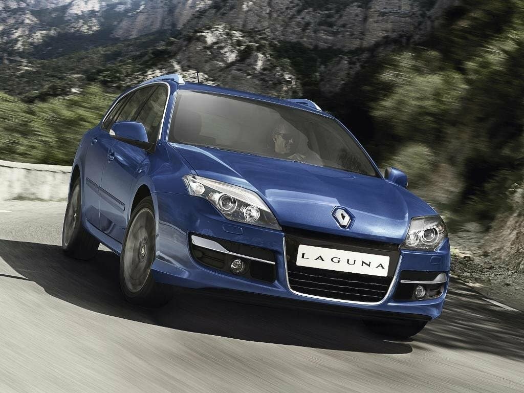 Renault Laguna III Restayling — Öndən