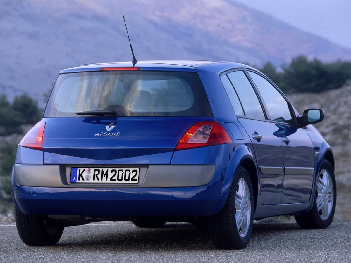 Renault Megane II — 3/4 arxadan